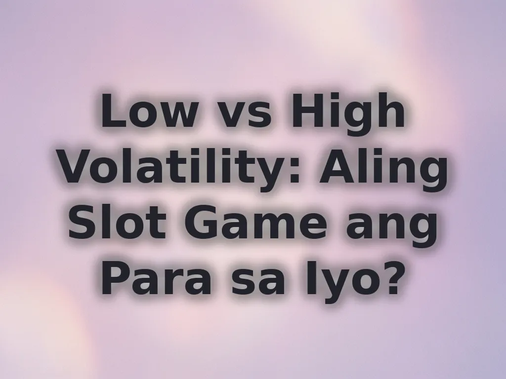 Volatility comparison